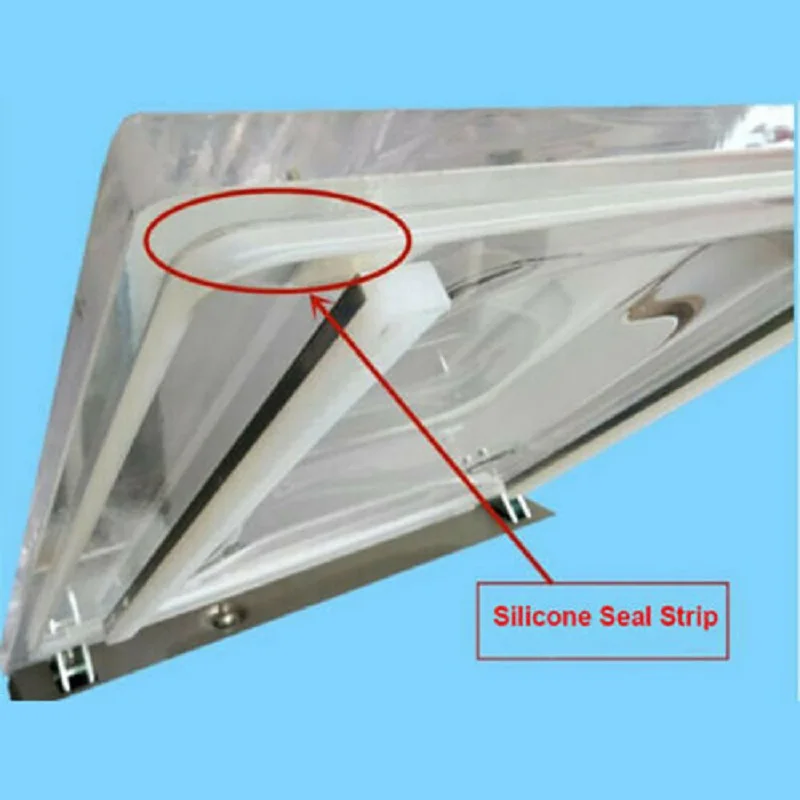 DZ Series 2M Vacuum Sealing Upper Cover Seal Parts Silicone Seal Strip Rubber Strip for Vacuum Packing Sealing Machine
