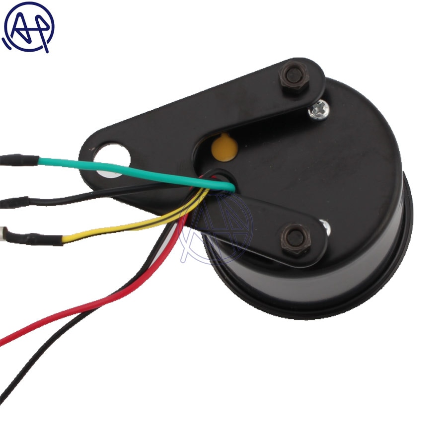 Universal Motorcycle Tachometer Gauge Motorbike Backlight LED 12V Tachometer Speedometer Tacho Gauge Chrome/Black