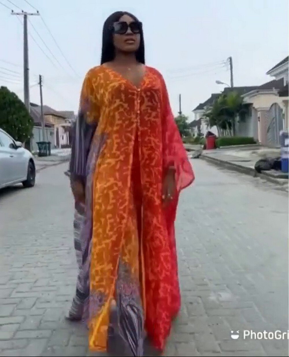 Conjuntos de dos piezas con estampado africano para mujer, Top y pantalón, ropa africana, de verano,