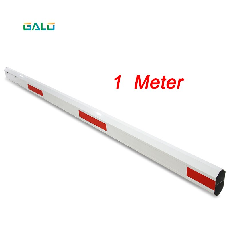 Barrier Gate Arm for car park barrier/automatic gate barrier boom Free elongation barrier gate straight boom 90°/180° Optional: 1 m