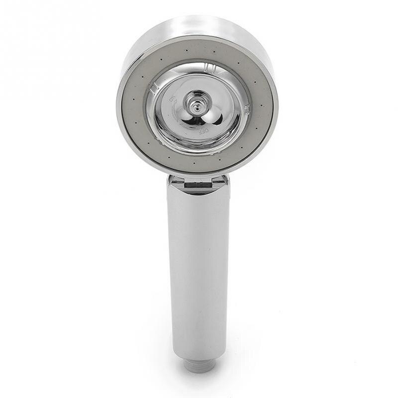 Dubbelzijdig Douchekop Water Saving Ronde ABS Chrome Booster Bad Douche Hoge Druk Handheld Handdouche