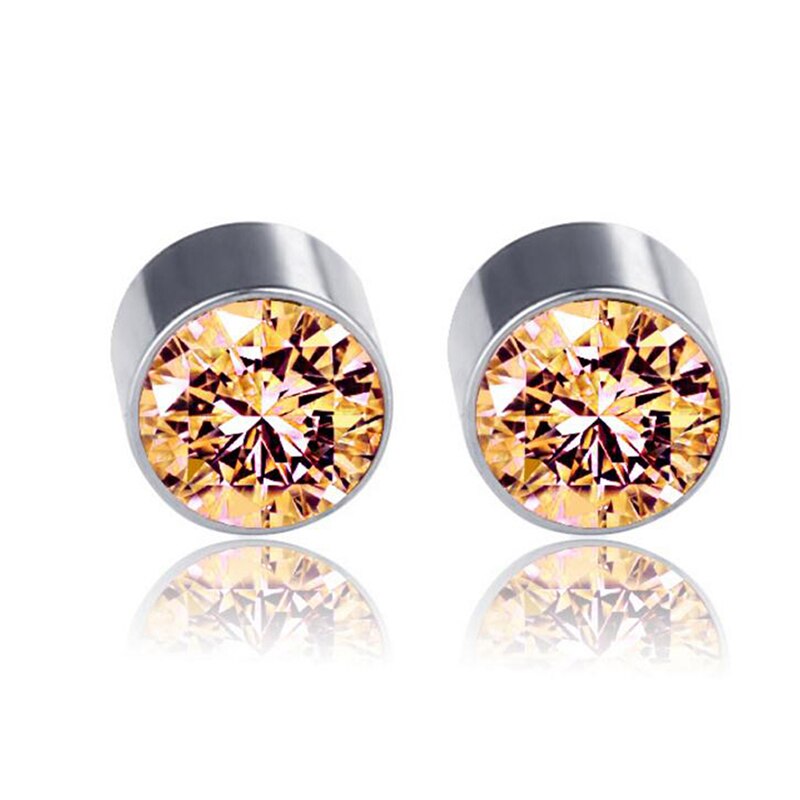 2 Pièces Poids Perte Boucles D'oreilles Sain Stimuler les Points D'acupuncture Goujon Magnétique Thérapie Soins De Santé Minceur Outil: 17