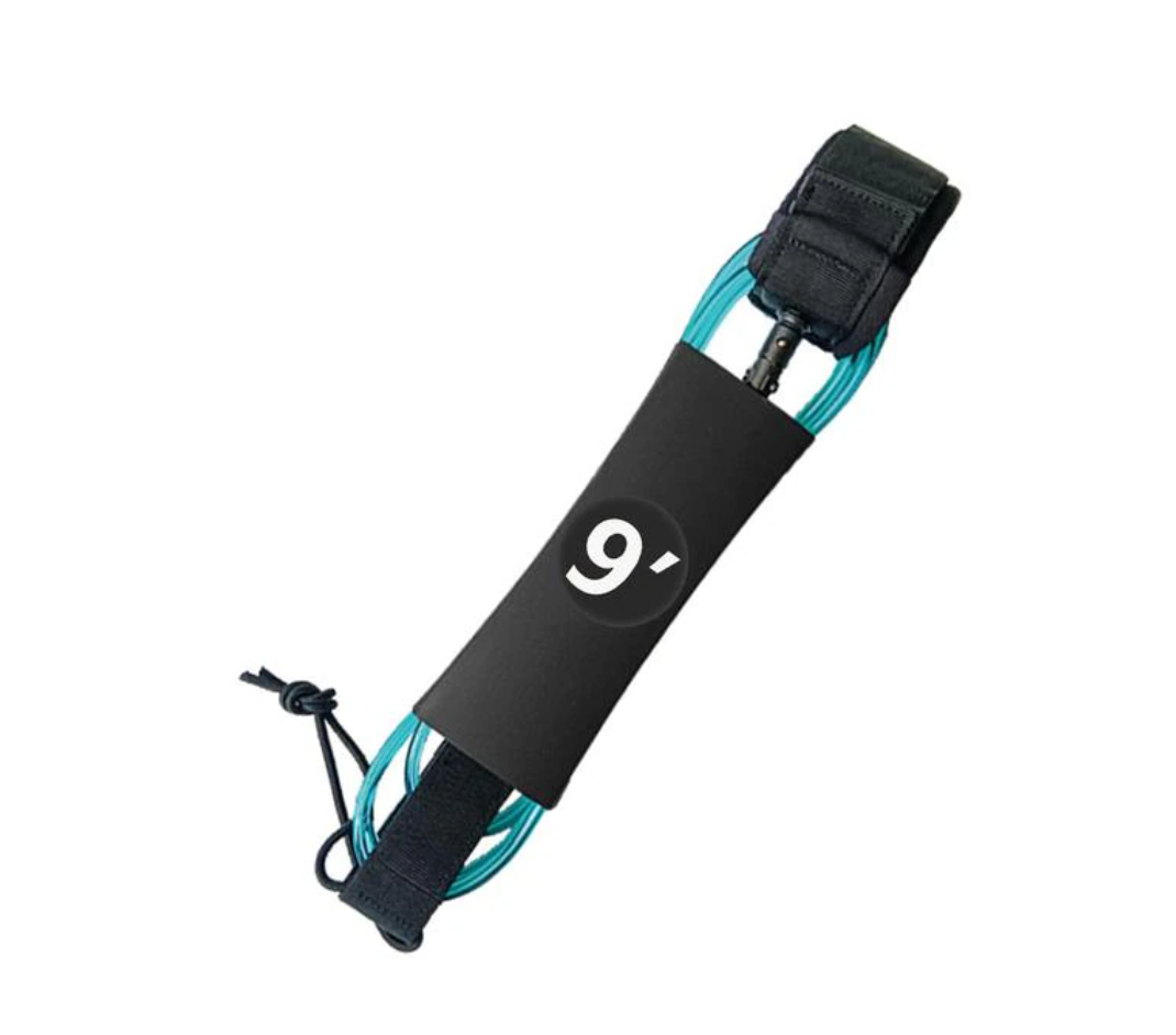 Correa de Surf de 6-10 pies, tabla de SUP, cuerda para pierna de Surf, correa para tabla de Surf, giratorios de acero inoxidable de TPU, tabla de Paddle inflable, cuerda para pie Longboard: Verde claro
