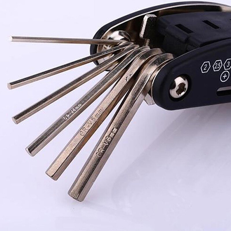 Clé à Rayons BGS 8361 - 10 Têtes Échangeables Pour Moto | Ajustement Tension Rayons