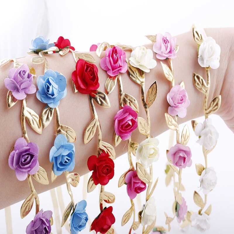 Pudcoco Kinder Baby Mädchen Rose Crown Headwear Stirnband Kleinkind Hochzeit Party Haar Band Haar Zubehör