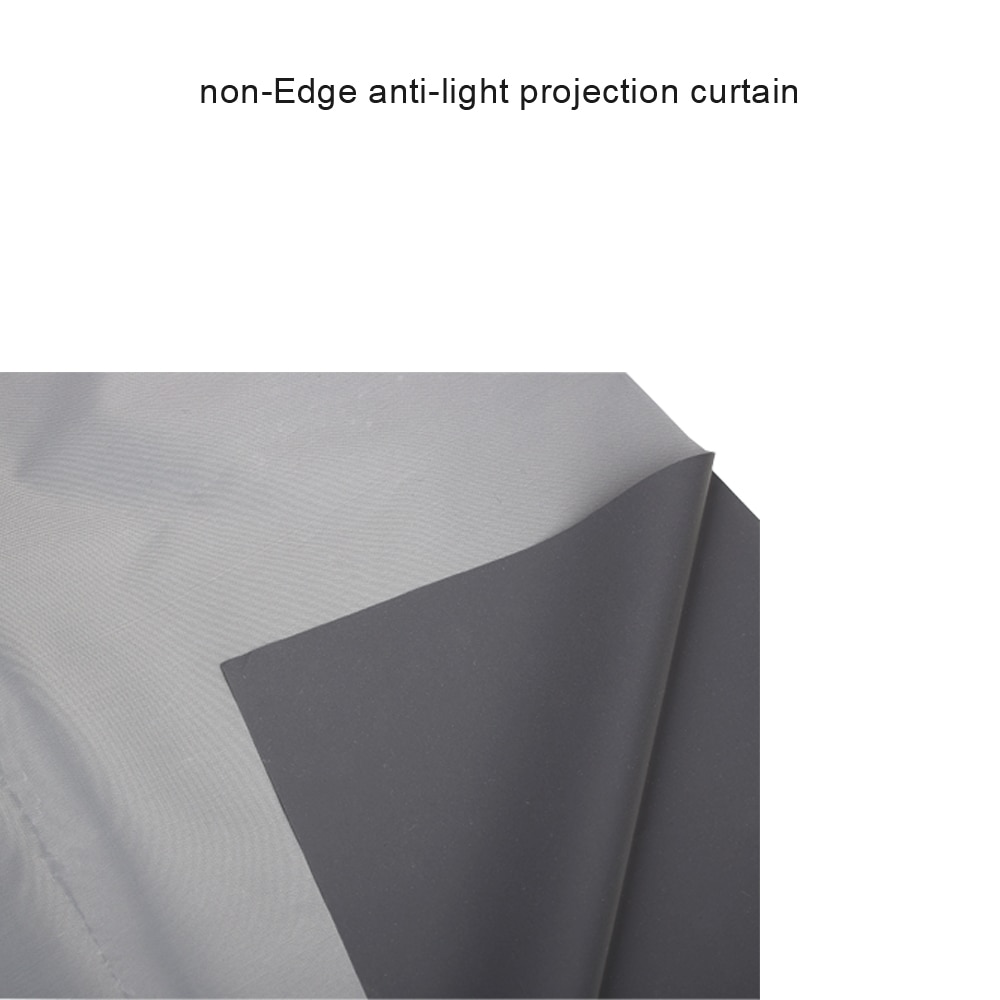 Universal Projector Screen Reflective Enhance Brightness 100/120inch Fabric Cloth Projection Screen Portable for CP600