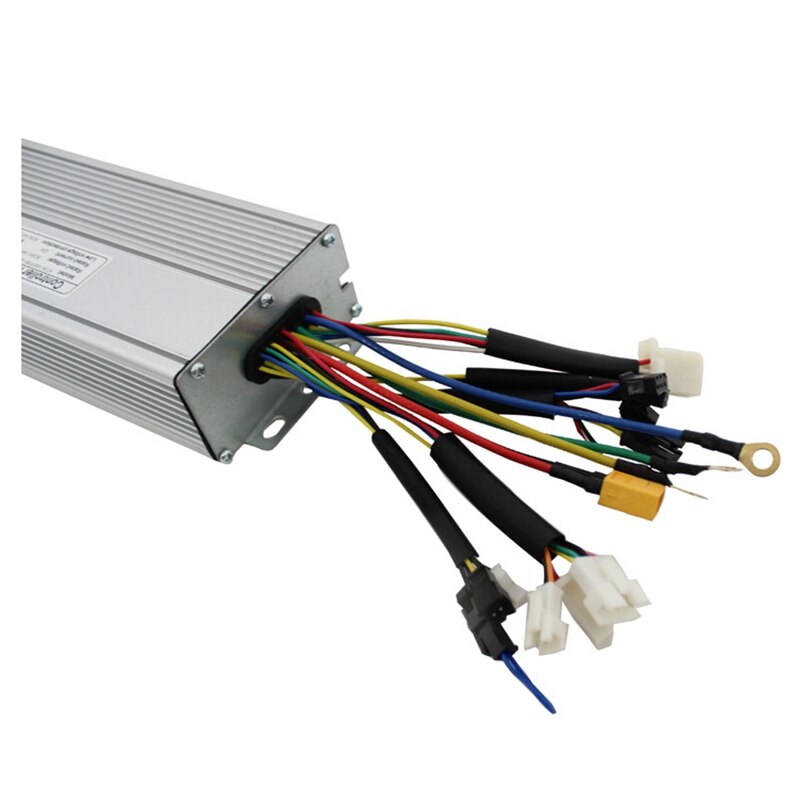 Elektrische fiets 36v 48v 1000-1500w 18 mosfet 45a borstelloze dc-motor imitatie koppel sinusgolf kt controller waterdicht
