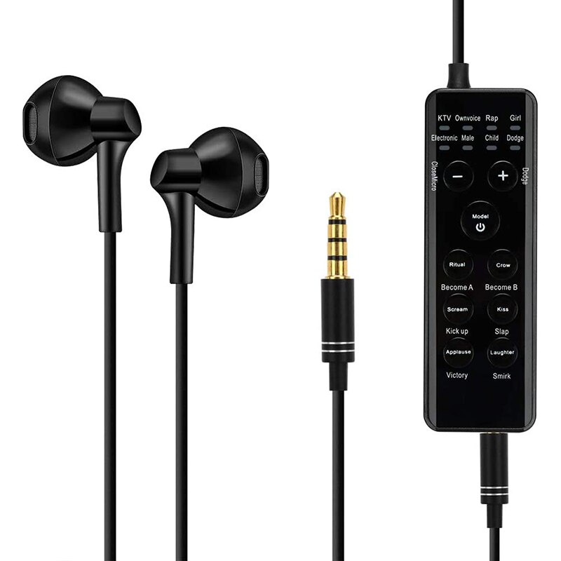 Voice Changer Headsets,Singing Headphones,for Tik Tok/ Living/Karaoke/Kids/Phone/iPad/Computer/Anchor: Default Title