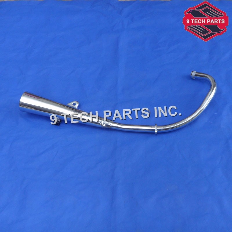 Système d'échappement chromé de remplacement complet GN125 GS125, silencieux