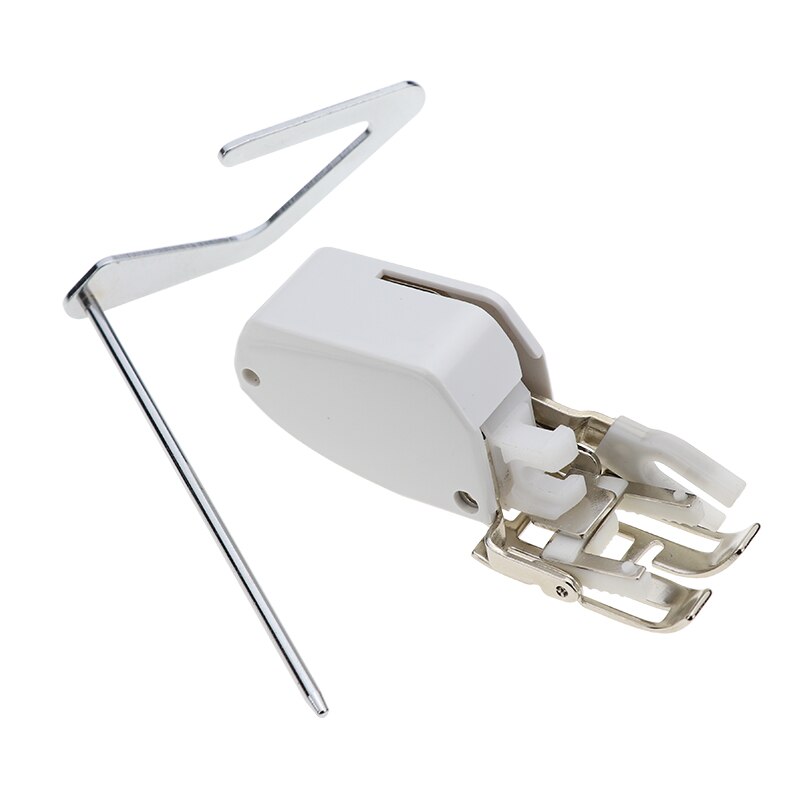 1PCS Walking Even Feed Quilting Presser Foot Feet For Low Shank Sewing Machine For Arts Crafts Sewing Apparel Sewing Fabric: 7MM White