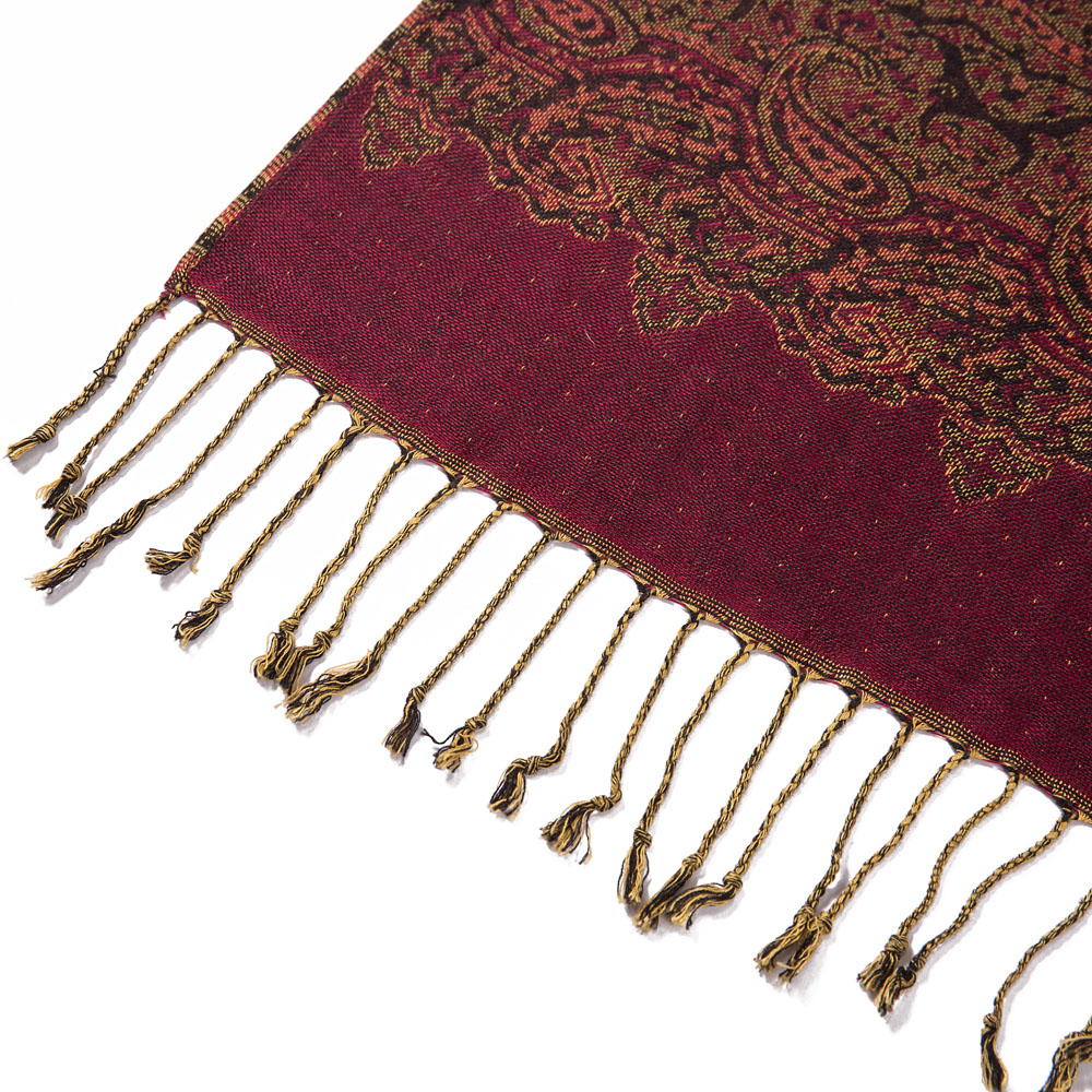Paisley pashmina silke bomuld blandet luksus tørklæde sjal cap stjal jacquard hoved tørklæder kvast lang stor tynd klassisk