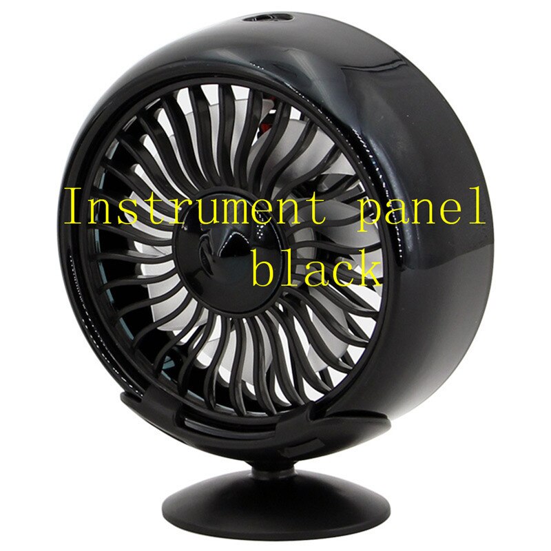 12V Elektrische Auto Ventilator 360 Graden Draaibaar 2 Speed Dual Hoofd Auto Auto Koeling Air Circulatiepomp Fan Voor Van suv Rv Boot Auto: GRAY