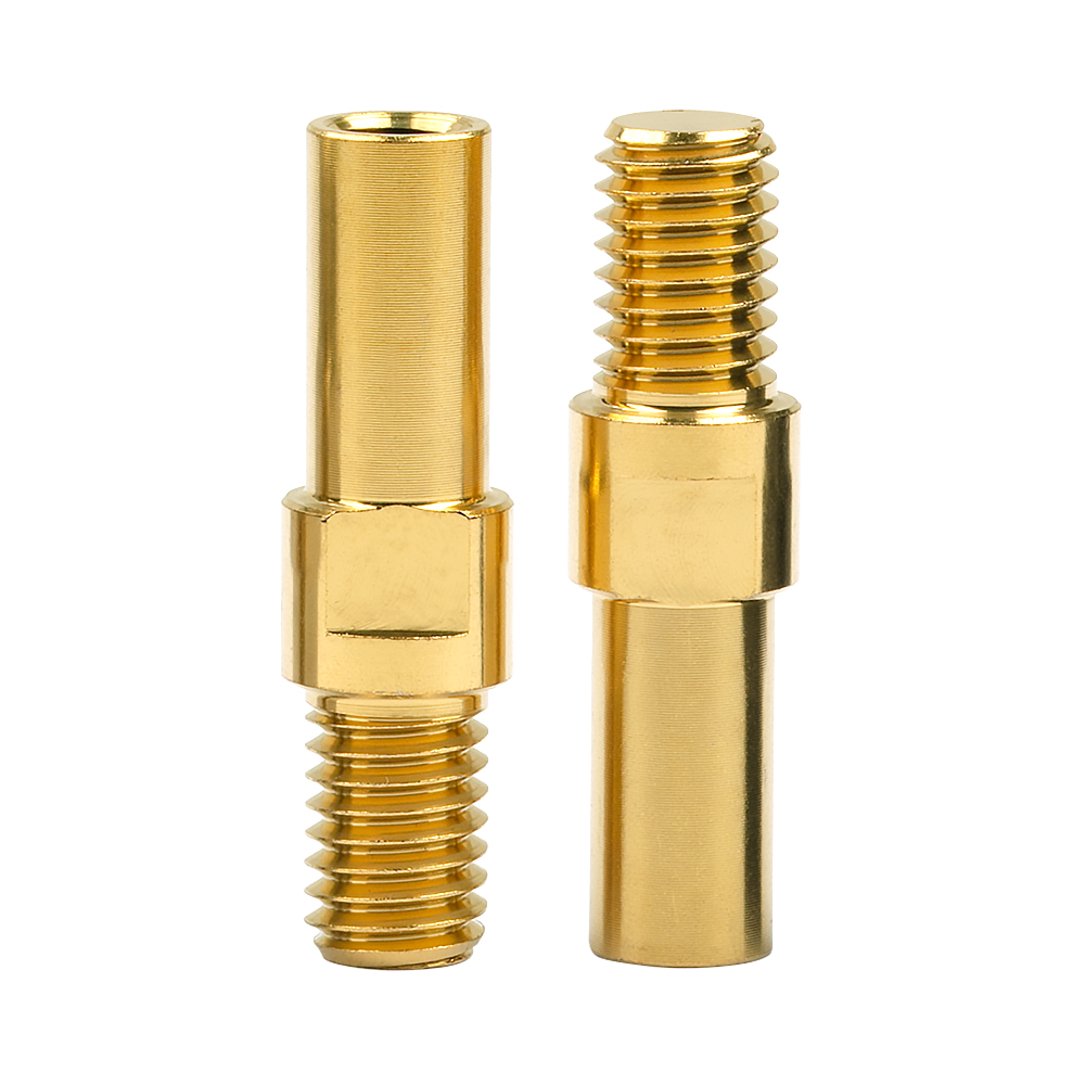 Wanyifa Titanium Alloy Bolts M8/M10 Pitch 1.25mm V Brakes Friction Wheel for MTB Part Motorcycle Bicycle Brake 2Pcs: Yellow