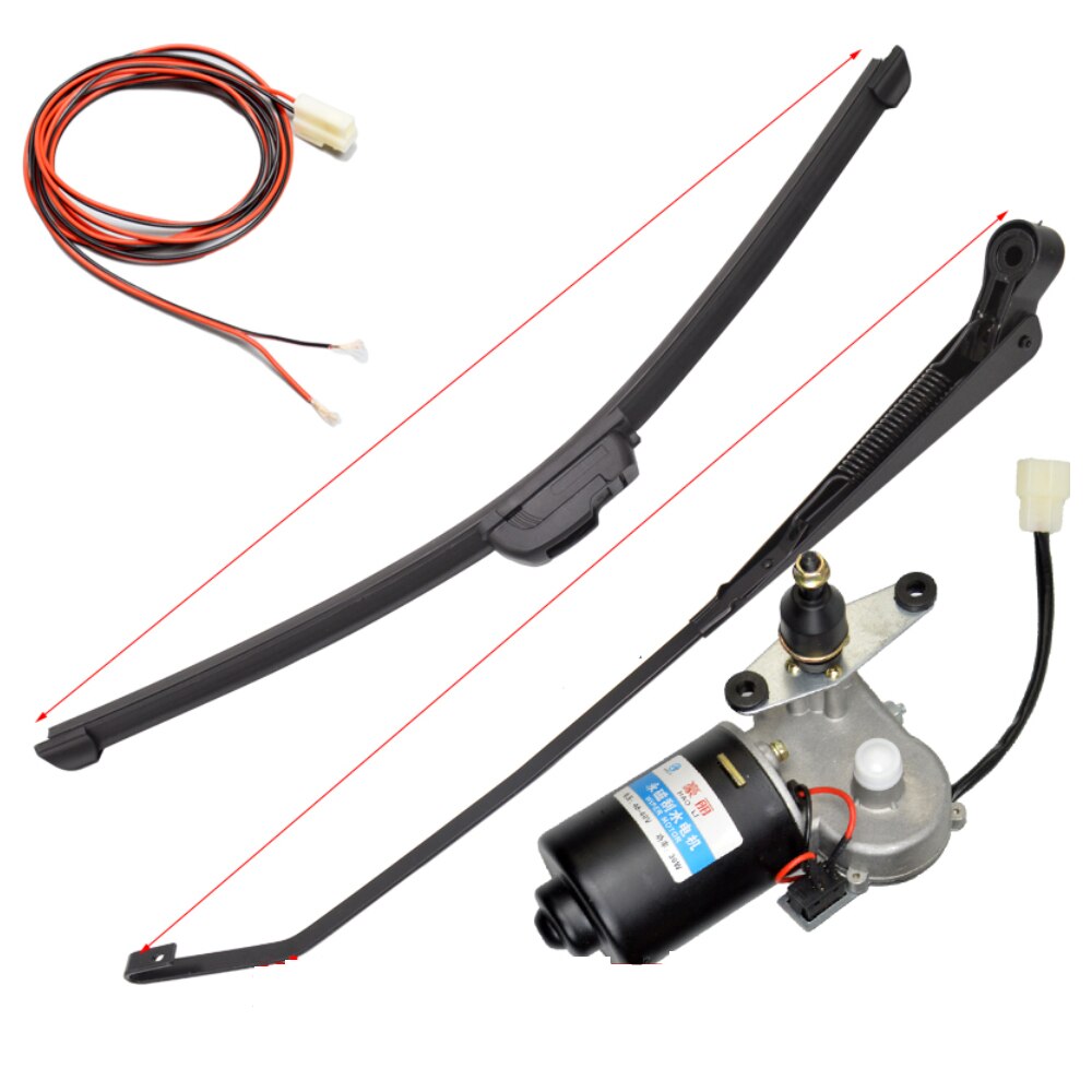 Moteur d'essuie-glace électrique pour Tricycle, moto