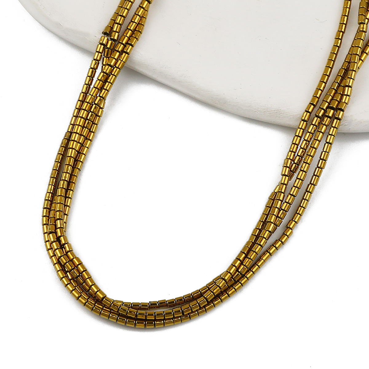 2Mm 180 Stuks Blauw, Groen, Cilindrische Vorm Hematiet Natuursteen Spacer Kleine Losse Kralen Voor Sieraden Maken Diy Armbanden: Zilver