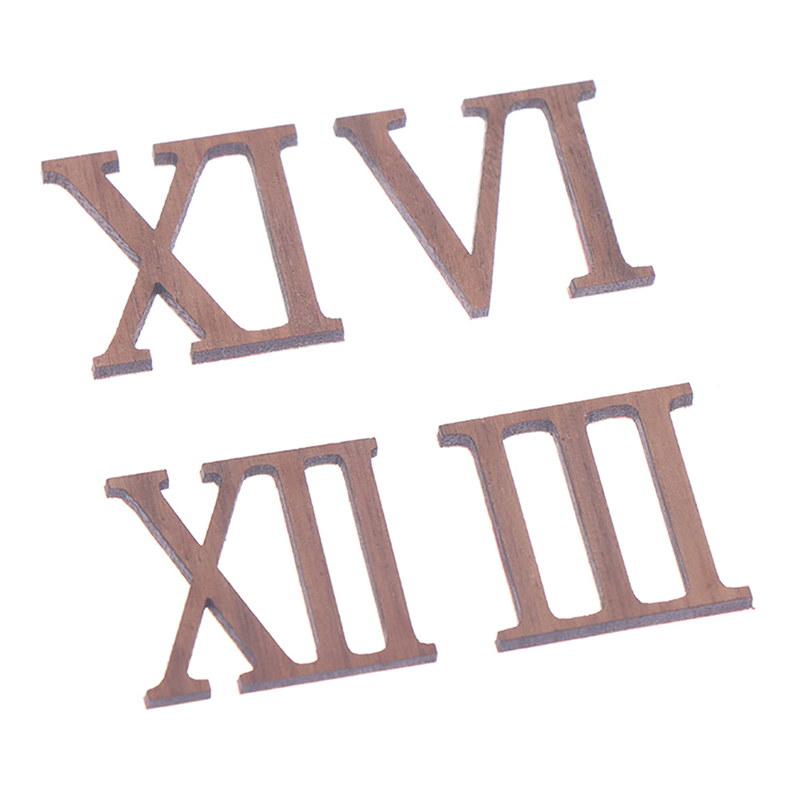Klassiska trä väggklocka delar diy heminredning klocka reparation tillbehör nummer &amp; punkt reparation viktiga verktyg