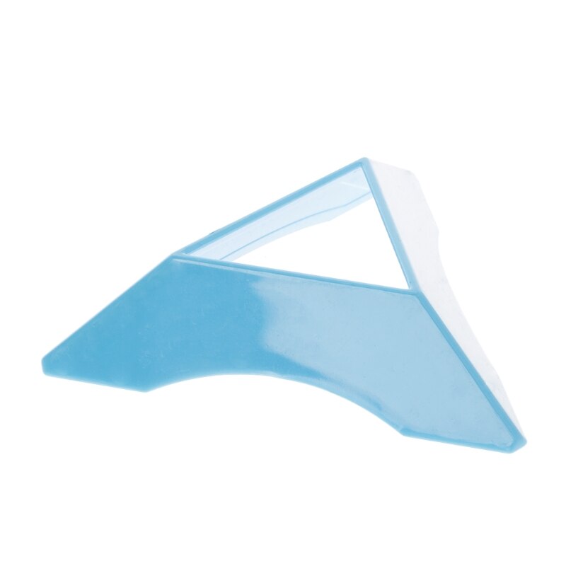 Terning stativ top hastighed magisk hastighed terning plast kube base holder pædagogisk læringslegetøj farverige magiske terninger base: Blå