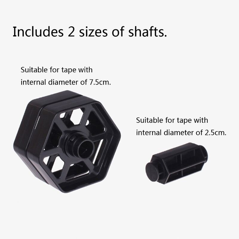 Dispensador de cinta semiautomático con cortador de cinta de longitud fija de 35mm, herramientas para el hogar