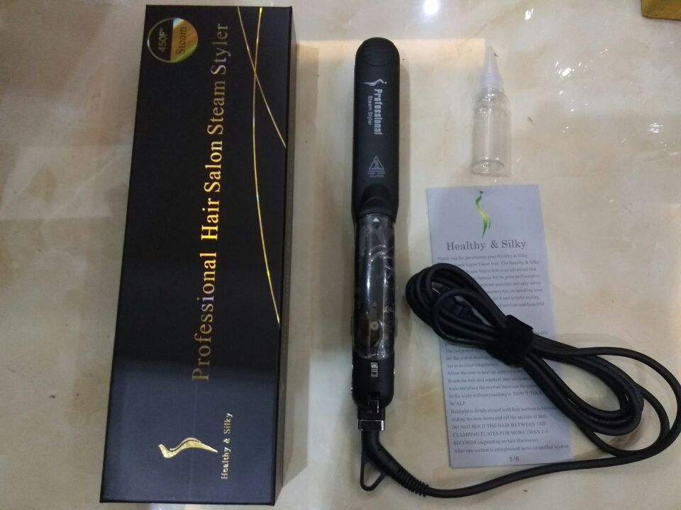 flat iron hair straightener brush salon steam/mini/ceramic hair straightener for hair styler