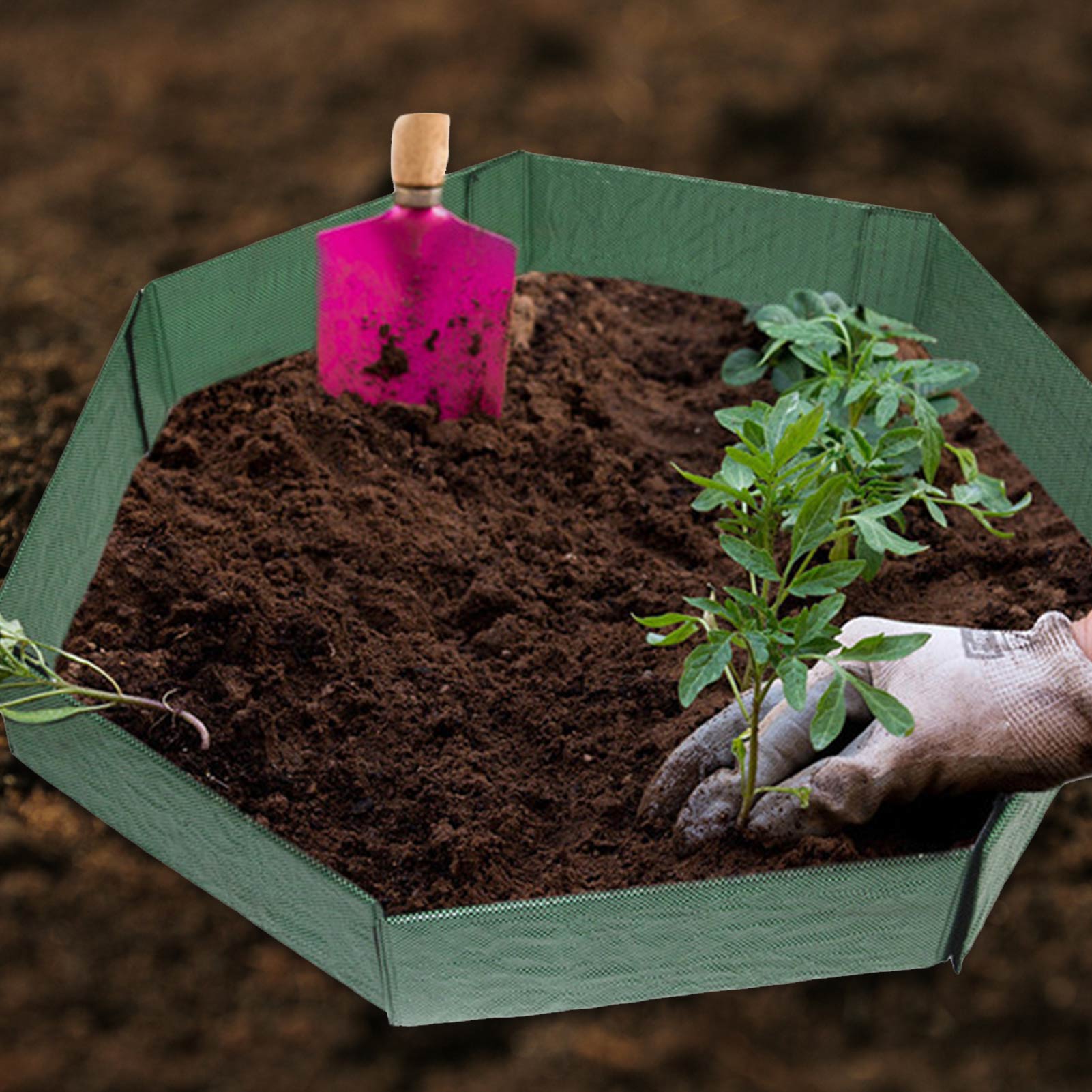 Decorative Garden Fence Detachable Plastic Vegetable Farm Barrier Family Garden Garden Planting Fence Outdoor Garden Supplies