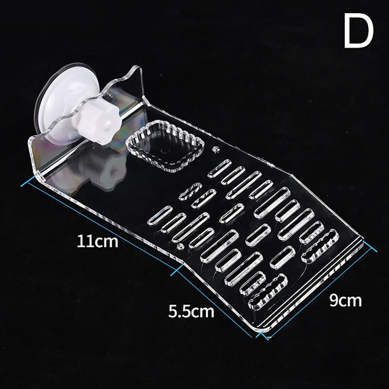 Schildpad Platform Acryl Drijvende Eiland Schildpad Reptiel Pet Koesteren Terug Drijvende Platform Schildpad Klim Plank Aquarium Tool: D