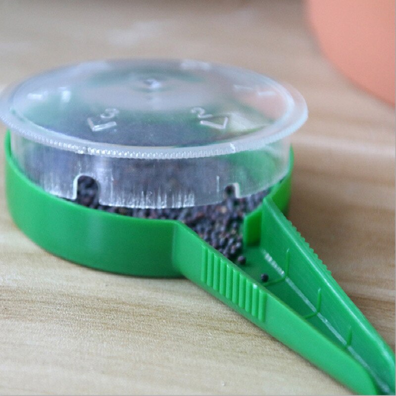Zaad Zaai Dispenser, 2 Stuks Hand Zaaimachine Handheld Zaad Planter Tool Verstelbare Zaadstrooier Tuin Zaad Dispenser