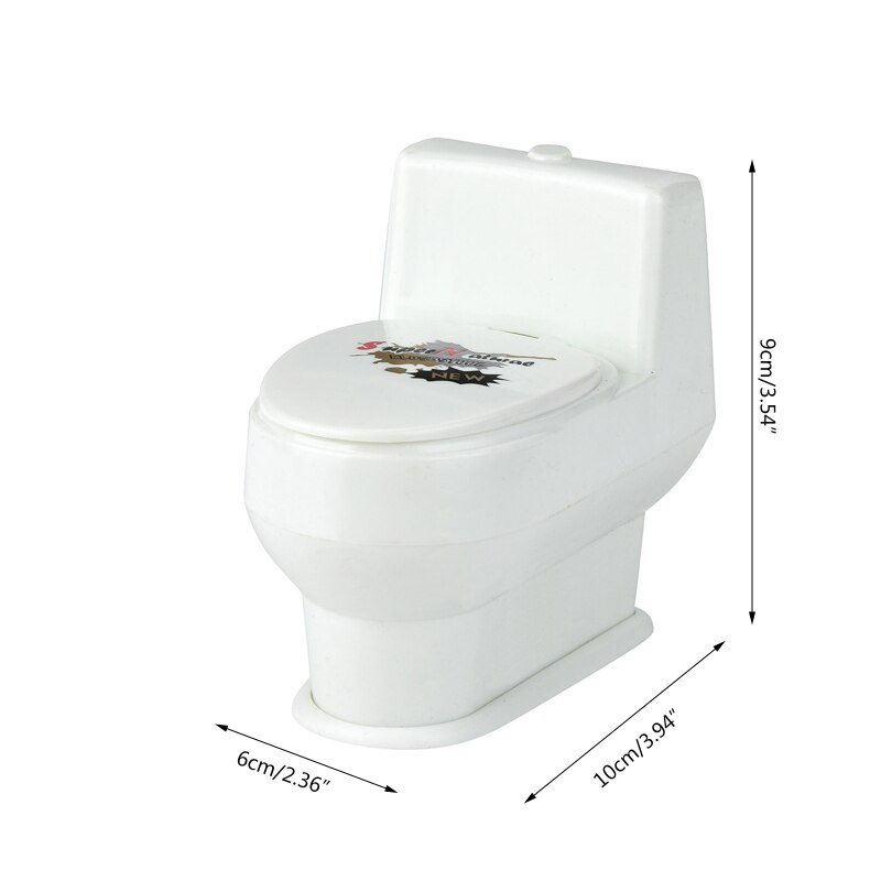 Mini Anti Stress Speelgoed Funny Prank Squirt Spray Water Wc Closestool Grappenprop L4MC