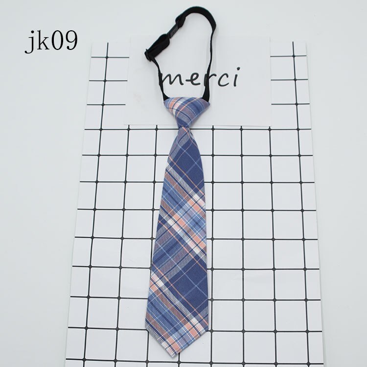Märke japansk tjej jk uniform fluga härlig koreansk skoluniform tillbehör fluga knut kravat dam slips: 9