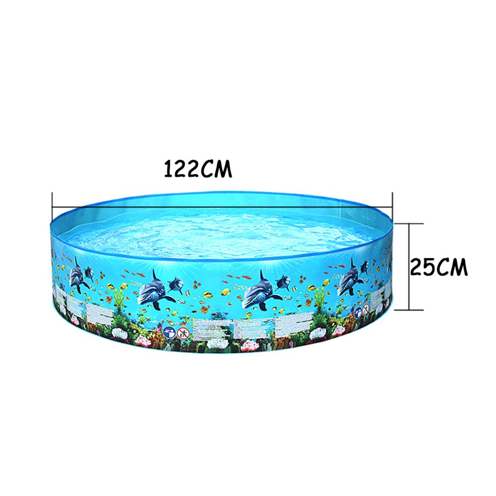 Kids Inflatable Pool Children's Home Use Paddling Pool Large Size Inflatable Round Swimming Pool For Baby