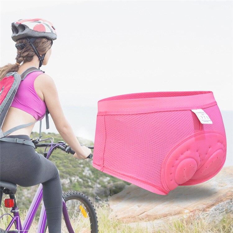 Wosawe cykel motorcykel shorts til kvinder 3d gel polstret åndbart motorcykelundertøj cykel landevejscykel mtb rideshorts