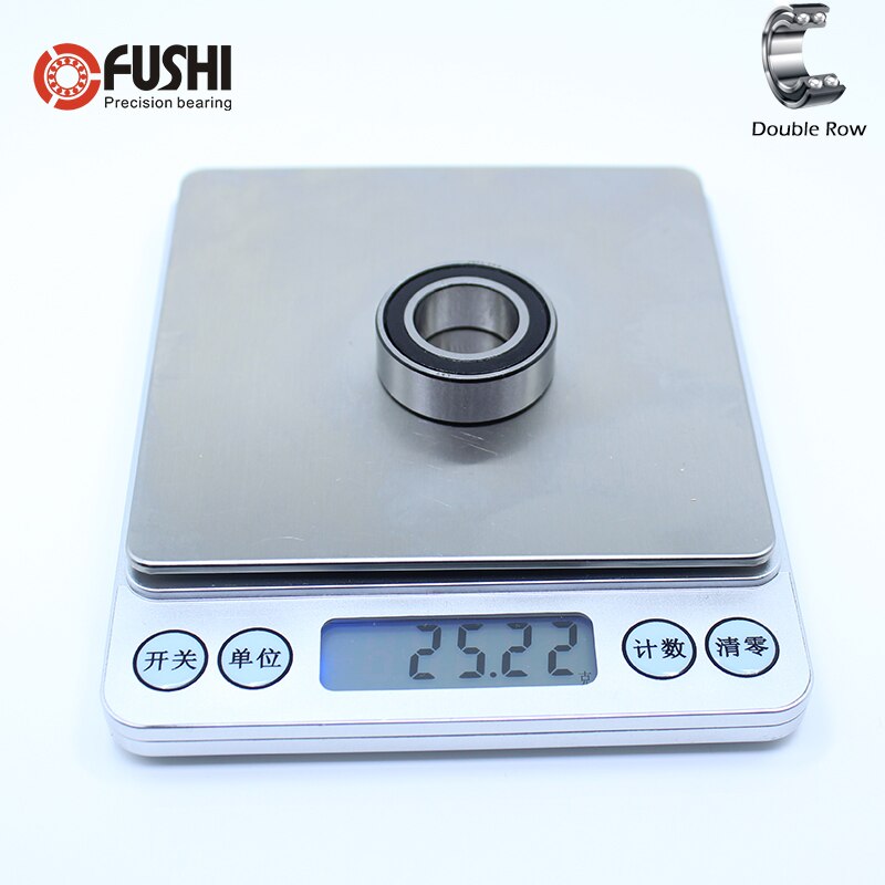 3903-2RS Bearing 17*30*10 mm ( 1 PC ) 3903 2RS Double Row Sealed 3903 RS Angular Contact Ball Bearings