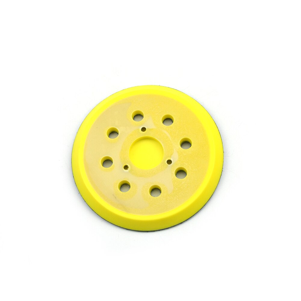 Poliwell 5 tommer 125mm 8 hull 3 4 spiker støtte pad bøyle & amp; løkkeslipeputer for slipeskiveholder kraftsliper polerverktøy