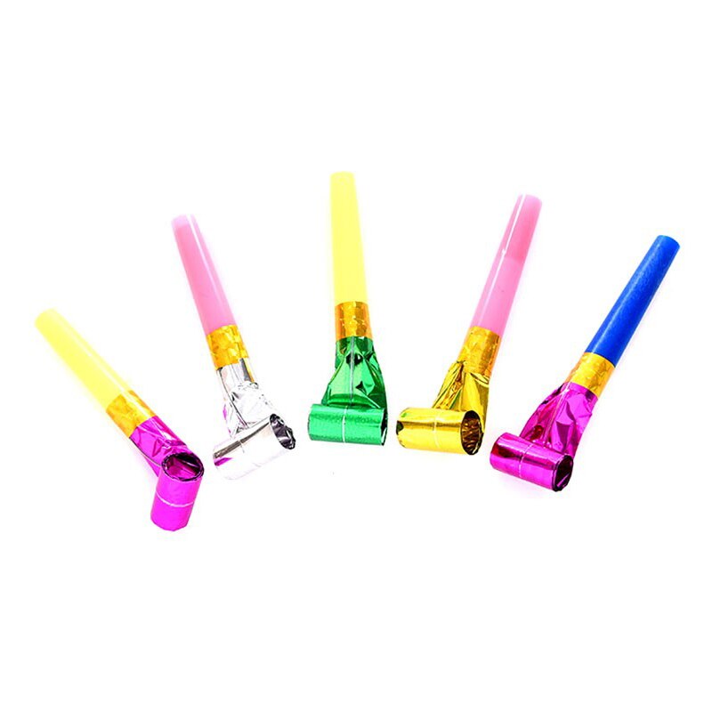 5pc classico creativo che soffia fischio fischio bambini festa di compleanno divertente fischietto scuola regalo