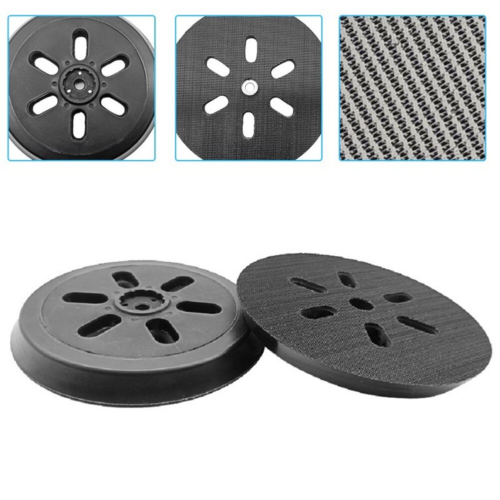 6 Inch 150mm Sander Backing Pad Hook And Loop For BOSCH GEX150 GEX TURBO PEX420 Plastic Polishing Disc For Grinder