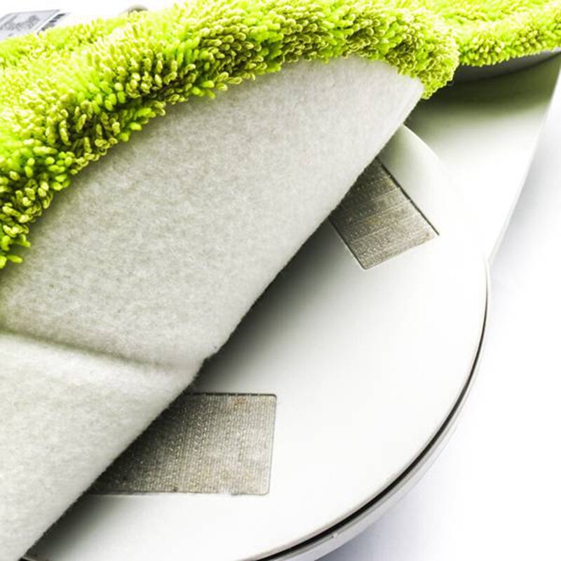 Tampons de nettoyage de remplacement de vadrouille rotative électrique sans fil, gants de toilette de remplacement de vadrouille rotative électrique, 8 tampons de nettoyage