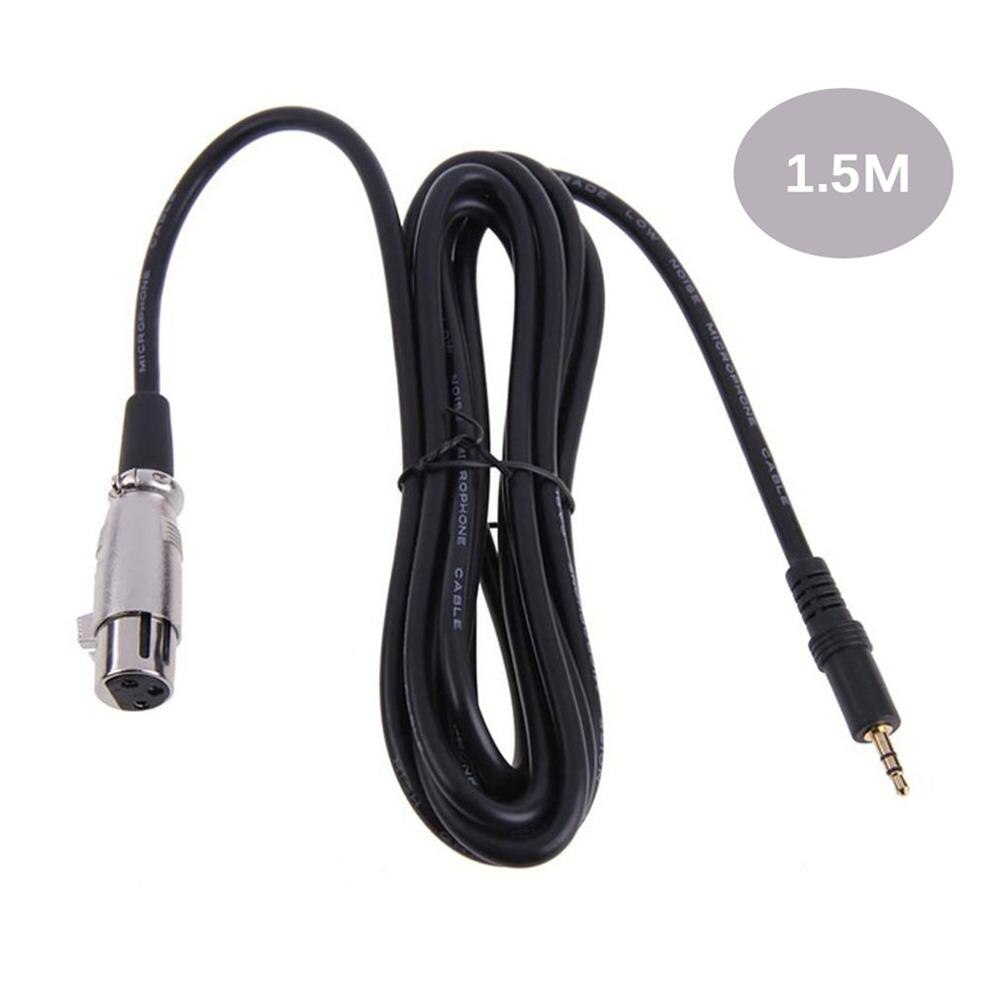 3 Pin Female To Right Angle 1/8 XLR3F To Right-angle 3.5 Mm TRS For DV Camera/ Microphone Mic Stereo Jack Mic Cord Cable: Army Green