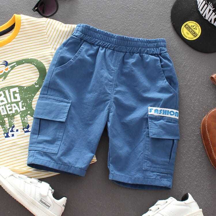 Garçons été Shorts enfants coton outillage pantalon bébé décontracté Shorts petit garçon cinq points pantalon