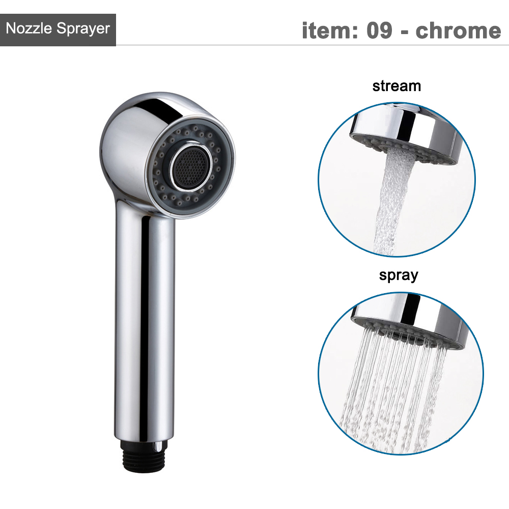 G1/2 Classic Kitchen Faucet Spray Shower Head Pull Out Spray Shower Nozzle Bathroom Sink Tap Mixer Replacement Accessory Spout: Red