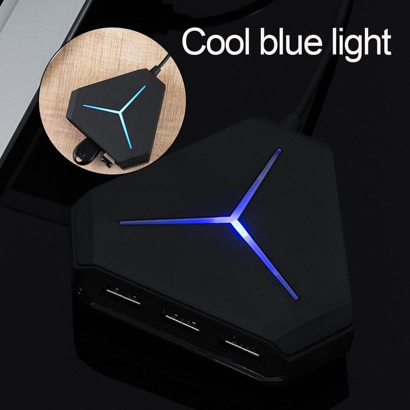 Triangle USB 3.0 HUB Splitter ABS Multi Port Multi Hab expander 4 ports HUB for laptop USB C HUB USB 3.0 HUB