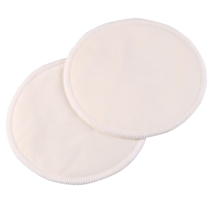 Coussinets de poitrine réutilisables en bambou, 24 pièces, Inserts de soutien-gorge pour femmes enceintes, allaitement, grande absorption, coussinets d&#39;allaitement étanches, 12cm: 02