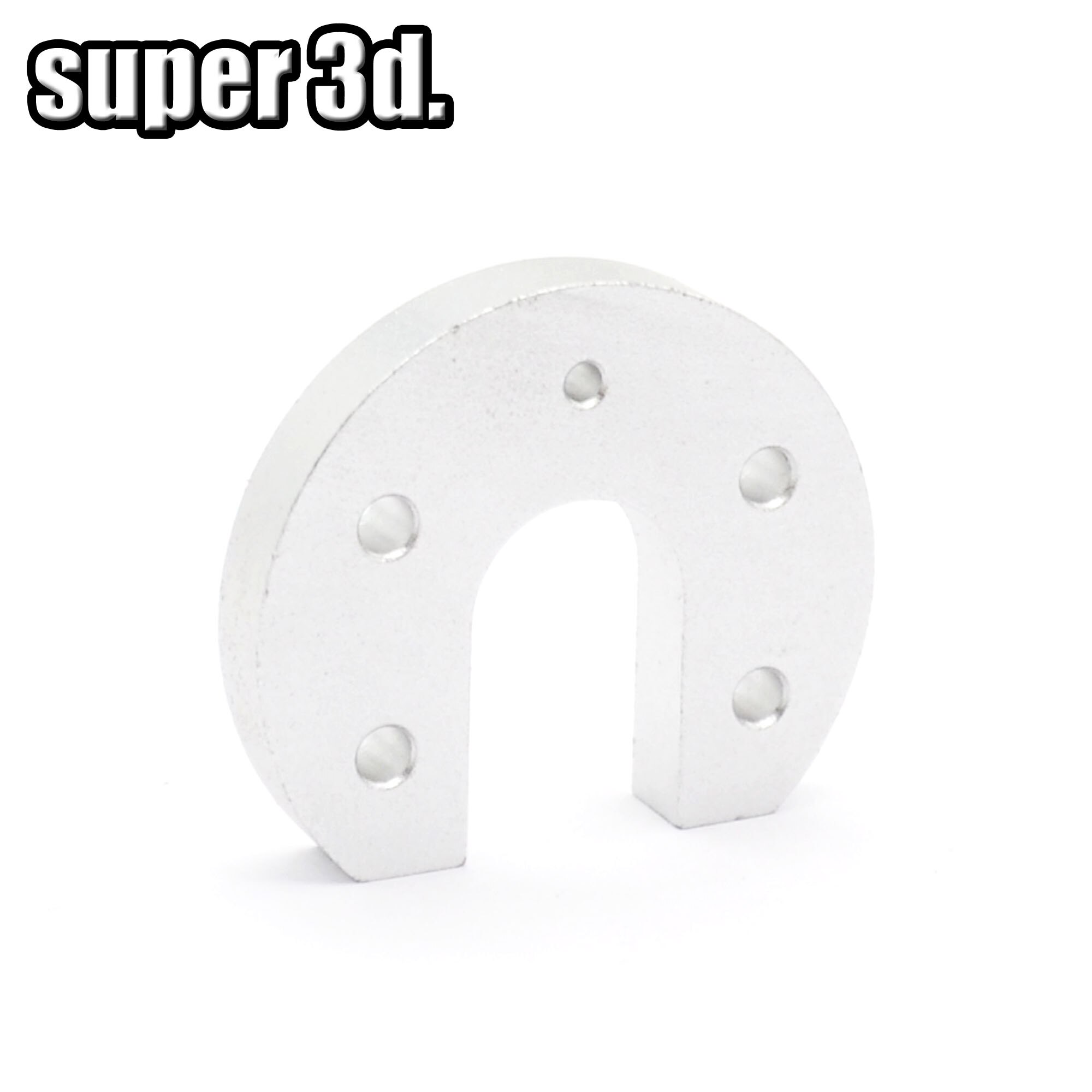 V6 Aluminium Mount Plaat U-vormige Voor Hotend J-head End Voor Reprap Deel 3D Printers Onderdelen aluminium Accessoires U-vormige