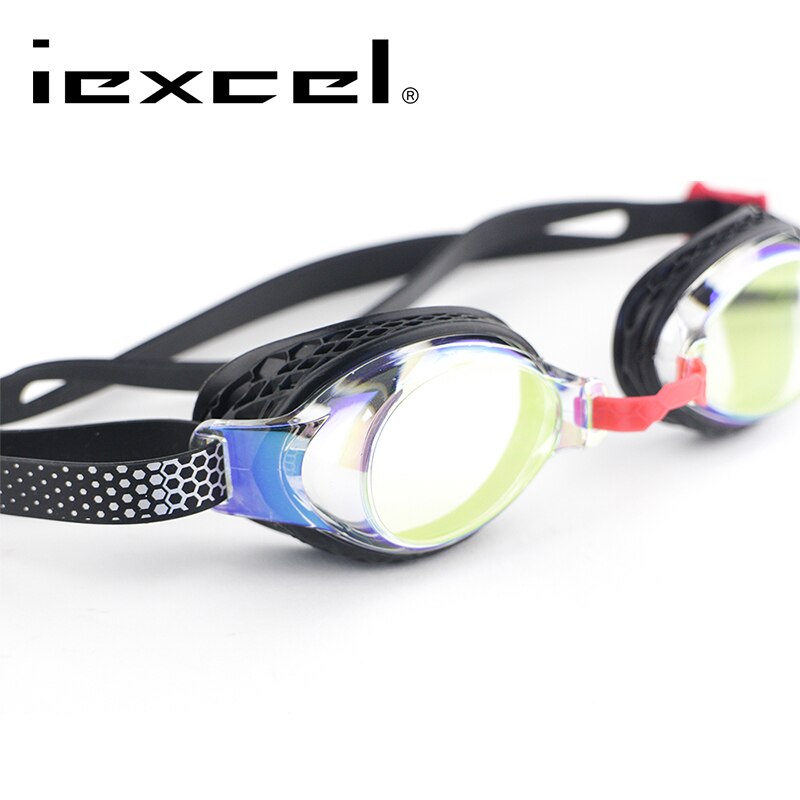 LANE4-Gafas de natación para miopía, lentes dioptrías graduadas con protección UV antivaho para adultos, hombres y mujeres # Iexcel