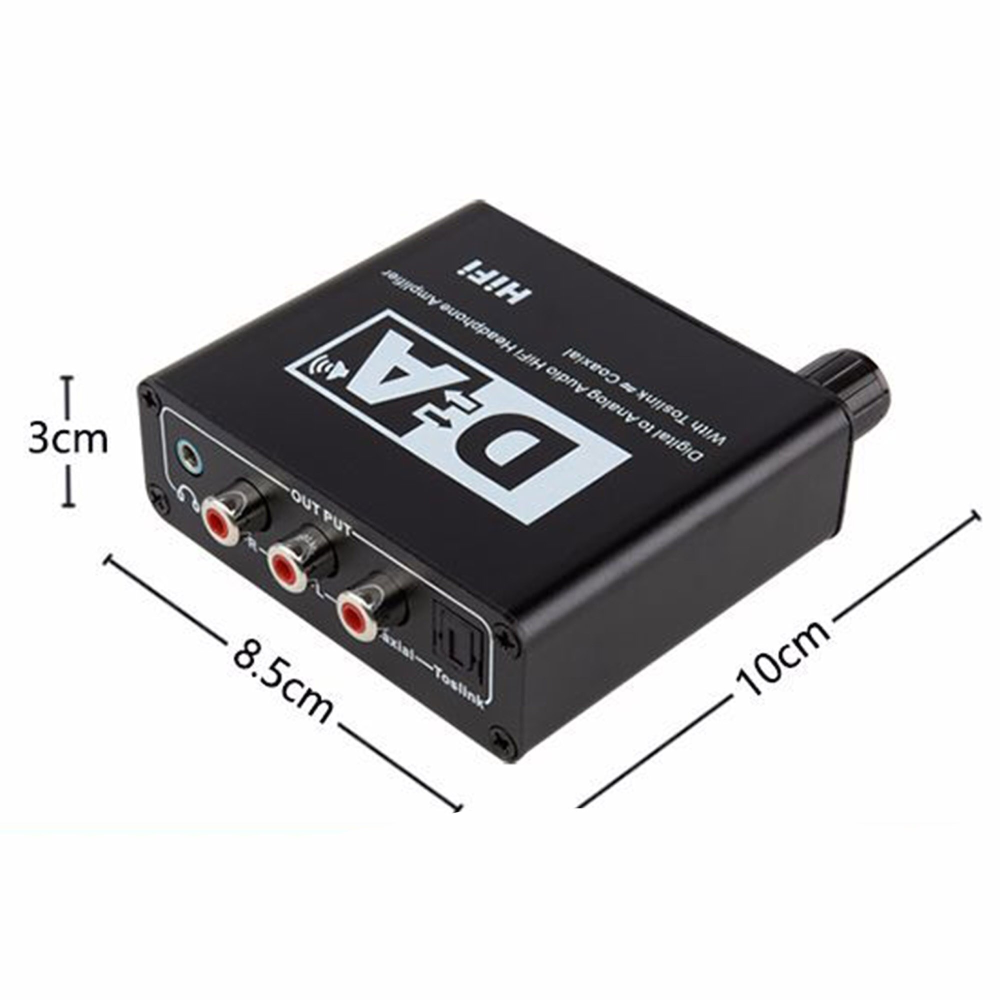 mini høy gjengivelse digital optisk adapter koaksial toslink hjemme-tv signalomformer
