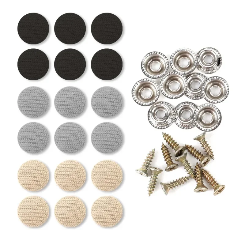 30/60 Stuks Auto-interieur Dak Gespen Hemel Plafond Doek Bevestigingsschroef Zorg Stof Gesp Klinknagels Retainer Cap reparatie Automotive