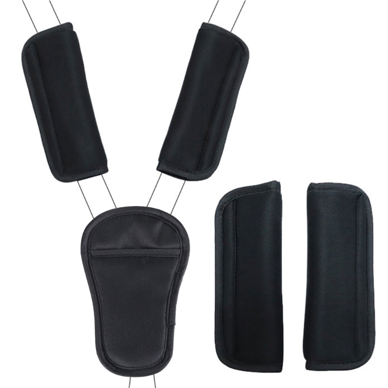 Shoulder pad set for strollers, safe and comfortable shoulder pads for strollers, soft and long shoulder pads for strollers