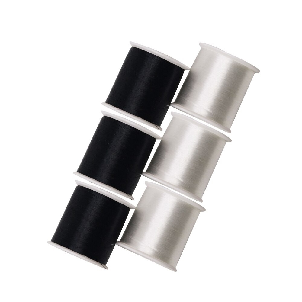 100m Nylon Invisible Thread for Hanging Ornaments and Sew Hobby Strong and Invisible Wire Bracelet Jewelry DIY Nylon Thread: Ivory