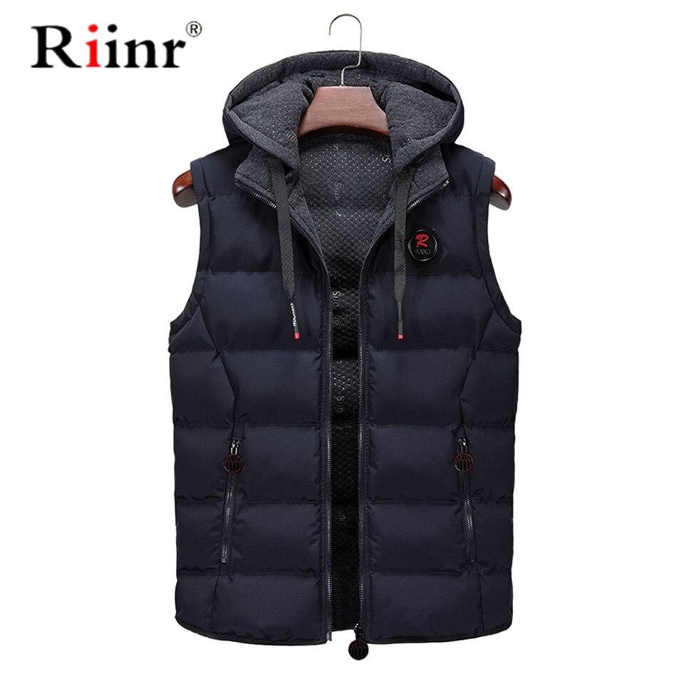 hommes coton gilet sans manches veste automne ther... – Grandado hommes coton gilet sans manches veste automne ther... – Grandado