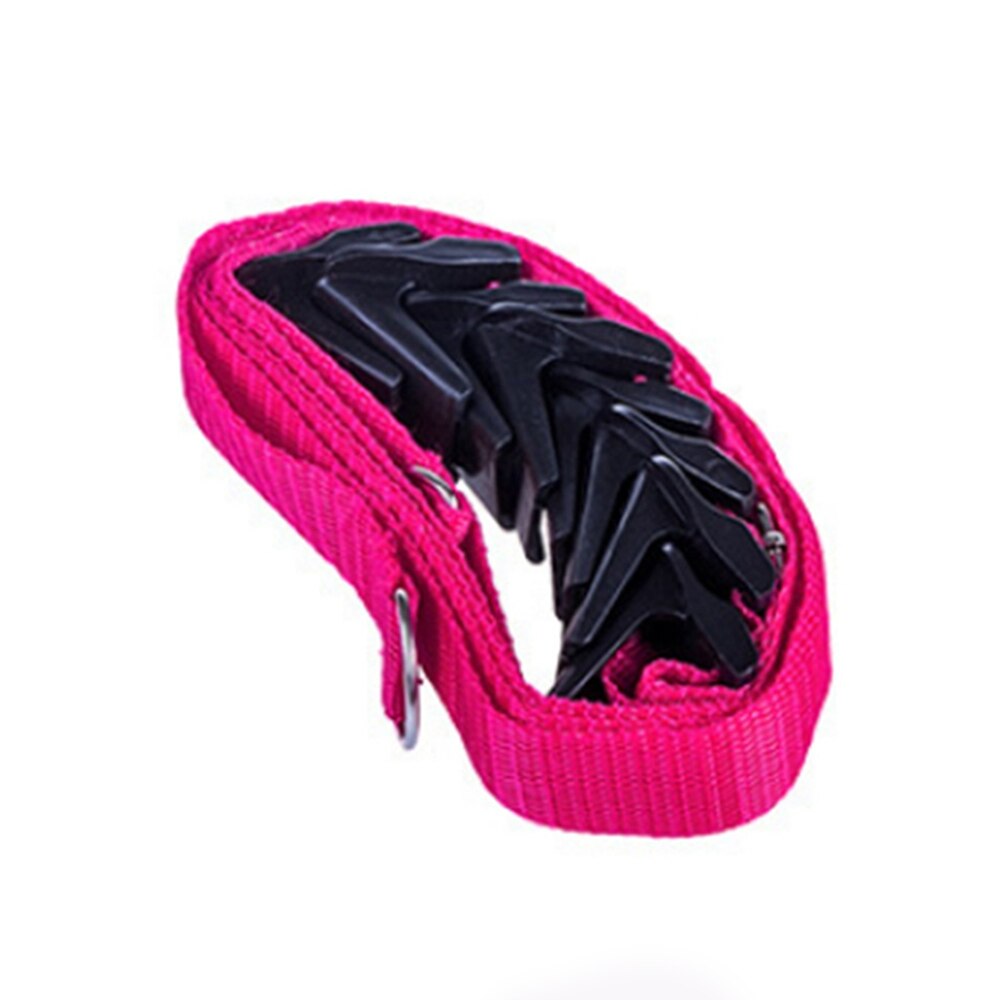 Perchero multifuncional para guardar gorras de béisbol, organizador de almacenamiento portátil, colgador de puerta para armario, 1 unidad: Rose Red
