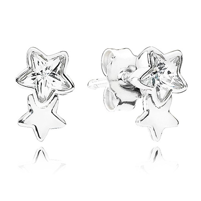 Original ajouré mignon papillon vagues boucles d'oreilles 925 en argent Sterling boucles d'oreilles pour les femmes de mariage Europe bijoux à bricoler soi-même: 6