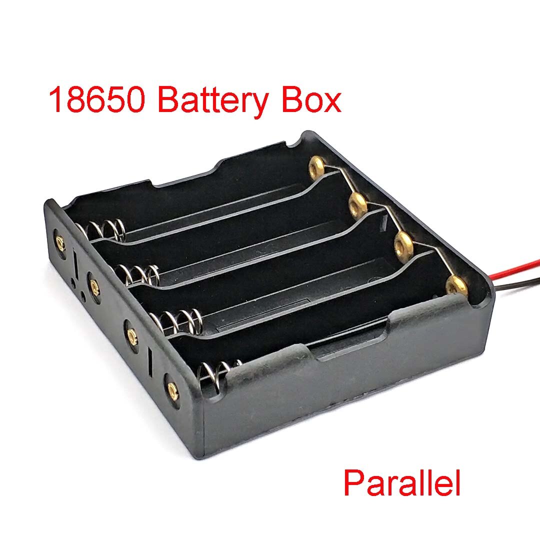 18650 Power Bank Gevallen 4 18650 Batterij Houder Storage Box Case 18650 Parallel Battery Box